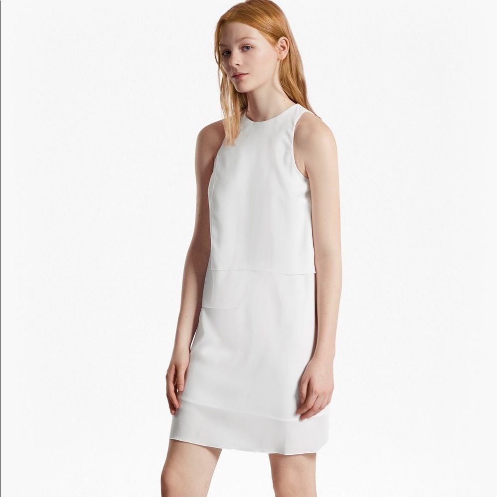 French Connection Cornell Solid Shift Dress - image 1